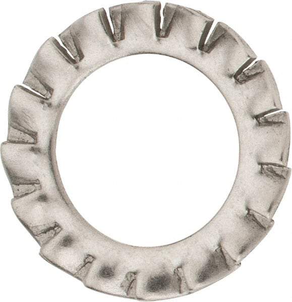 Value Collection - M12 Screw, 13mm ID, Stainless Steel External Tooth Lock Washer - 20.5mm OD, Uncoated, Grade 316 & Austenitic A4 - Caliber Tooling