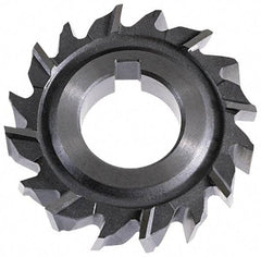 Keo - 5" Diam x 3/8" Width of Cut, 24 Teeth, High Speed Steel Side Milling Cutter - Staggered Teeth, Uncoated - Caliber Tooling