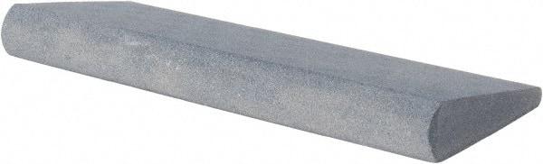 Made in USA - 4-1/2" Long x 1-3/4" Diam x 1/2" Thick, Silicon Carbide Sharpening Stone - Round, Fine Grade - Caliber Tooling