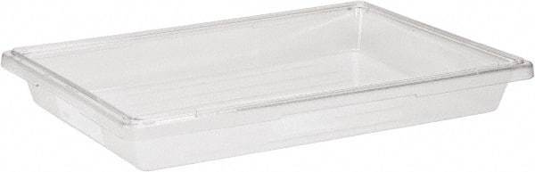 Rubbermaid - Rectangular, Clear Polycarbonate Food Tote Box - 3-1/2" High x 18" Wide x 26" Long - Caliber Tooling