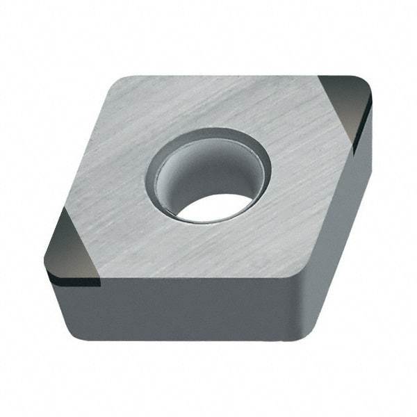 Walter - CCMW32.51 Grade WCB30 CBN Turning Insert - Uncoated, 80° Diamond, 3/8" Inscr Circle, 5/32" Thick, 1/64" Corner Radius - Caliber Tooling