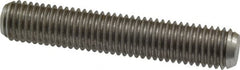 Dan-Loc Bolt & Gasket - 5/8-11 3-1/2" OAL Fully Threaded Stud - Stainless Steel, Plain Finish - Caliber Tooling