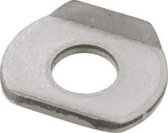 De-Sta-Co - Stainless Steel, Flanged Washer for 1/4" Diam Clamp Spindle - 1/4-20 Thread, 0.26" Hole Diam, 0.69" Overall Diam, 1/2" Between Flanges - Caliber Tooling