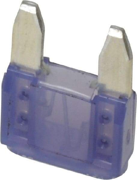 Cooper Bussmann - 3 Amp, 32 VDC, Bussmann ATM-3, Fast Acting Automotive Fuse - 0.43" Long, Violet, Littlefuse MIN003, Ferraz Shawmut AF2-3 - Caliber Tooling