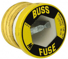 Cooper Bussmann - 125 VAC, 6 Amp, Fast-Acting Plug Fuse - 1.21" OAL, 10 (RMS Symmetrical) kA Rating - Caliber Tooling