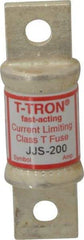 Cooper Bussmann - 600 VAC, 200 Amp, Fast-Acting General Purpose Fuse - Bolt-on Mount, 3-1/4" OAL, 200 at AC (RMS) kA Rating, 7/8" Diam - Caliber Tooling