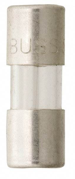 Cooper Bussmann - 250 VAC, 32 VDC, 0.25 Amp, Fast-Acting Miniature Glass Fuse - 15mm OAL, 10 at 125 V kA Rating, 5mm Diam - Caliber Tooling