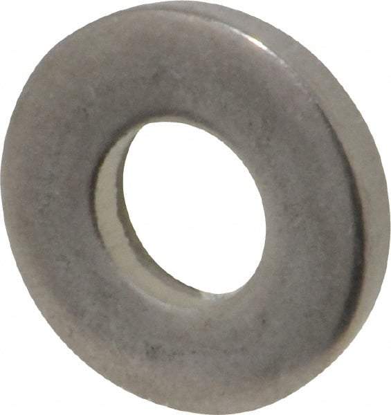 Gibraltar - 1/4" Screw, Grade 18-8 Stainless Steel Standard Flat Washer - 9/32" ID x 5/8" OD, 1/8" Thick, Plain Finish - Caliber Tooling