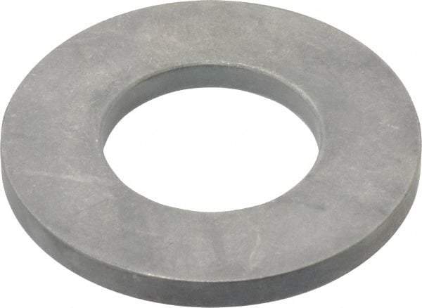 Gibraltar - 1" Screw, Grade 18-8 Stainless Steel Standard Flat Washer - 1-1/32" ID x 2" OD, 3/16" Thick, Plain Finish - Caliber Tooling