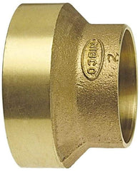 NIBCO - 4 x 2", Cast Copper Drain, Waste & Vent Pipe External Bushing - FTG x C - Caliber Tooling