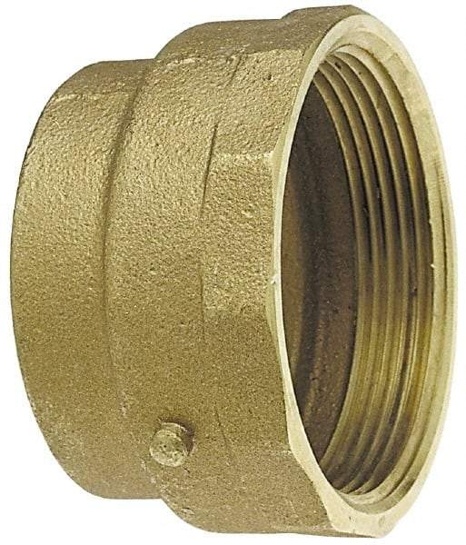 NIBCO - 3", Cast Copper Drain, Waste & Vent Pipe Adapter - C x F - Caliber Tooling