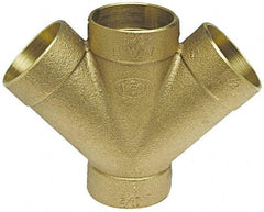 NIBCO - 1-1/2", Cast Copper Drain, Waste & Vent Pipe - C x C x C x C - Caliber Tooling