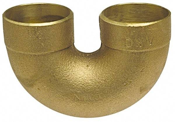 NIBCO - 1-1/4", Cast Copper Drain, Waste & Vent Pipe Return Bend - C x C - Caliber Tooling