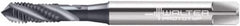 Walter-Prototyp - 5/16-18 UNC 3 Flute 3B Bottoming Spiral Flute Tap - Cobalt, Oxide Finish, 2-23/32" OAL, Right Hand Flute, Right Hand Thread, Series A225033 - Caliber Tooling