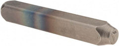 C.H. Hanson - 1/8" Character Size, 7 Character, Heavy Duty Individual Steel Stamp - Caliber Tooling