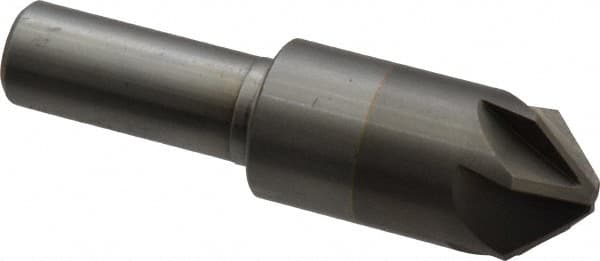 M.A. Ford - 3/4" Head Diam, 1/2" Shank Diam, 6 Flute 90° Solid Carbide Countersink - Caliber Tooling