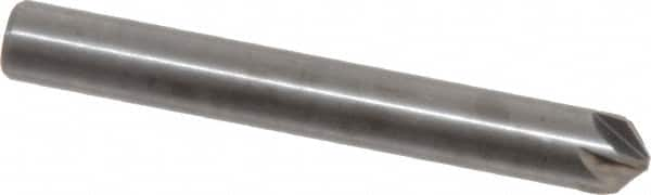 M.A. Ford - 1/4" Head Diam, 1/4" Shank Diam, 6 Flute 100° Solid Carbide Countersink - Caliber Tooling