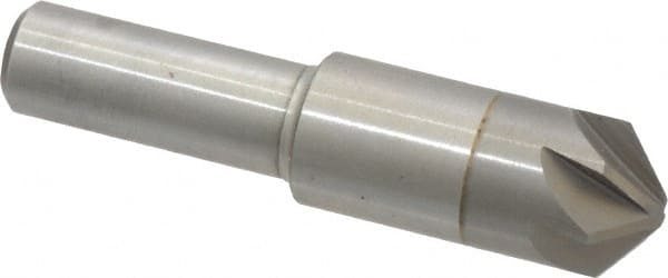 M.A. Ford - 1/2" Head Diam, 3/8" Shank Diam, 6 Flute 100° Solid Carbide Countersink - Caliber Tooling