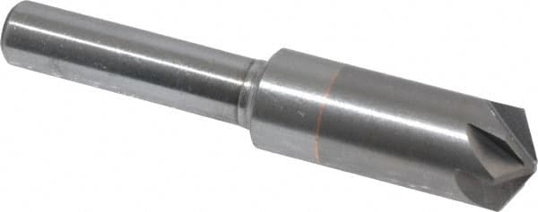 M.A. Ford - 3/8" Head Diam, 1/4" Shank Diam, 6 Flute 120° Solid Carbide Countersink - Caliber Tooling