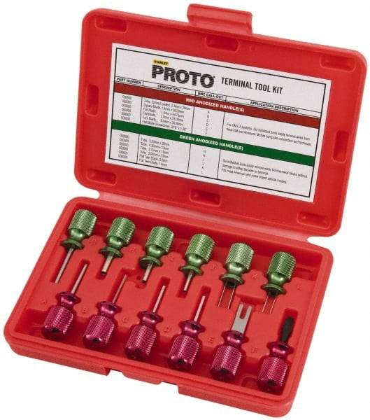 Proto - 12 Piece Automotive Battery Connector Terminal Tool Kit - Caliber Tooling