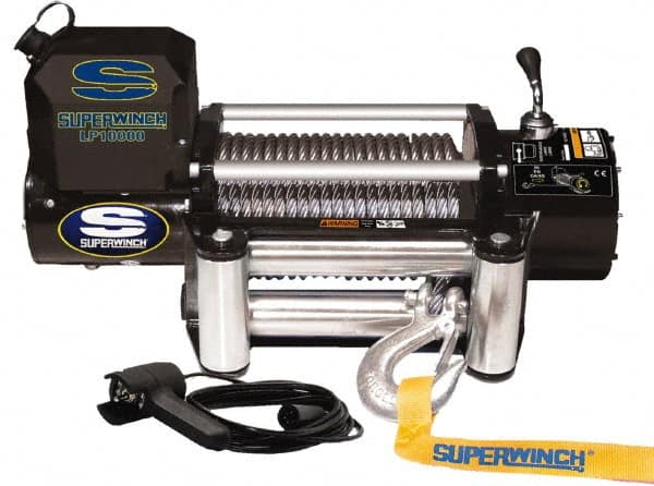 Superwinch - 10,000 Lb Capacity, 85' Cable Length, Automotive Heavy-Duty Recovery Winch - Caliber Tooling