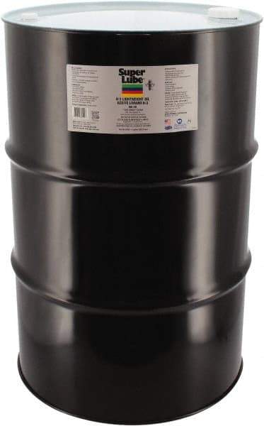 Synco Chemical - 55 Gal Drum Synthetic Multi-Purpose Oil - -12 to 121°F, SAE 80W, ISO 68, 72-79.5 cSt at 40°C, Food Grade - Caliber Tooling