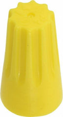 3M - 3, 20 to 2, 12 AWG, 600 Volt, Fire Resistant, Standard Twist on Wire Connector - Yellow, 221°F - Caliber Tooling