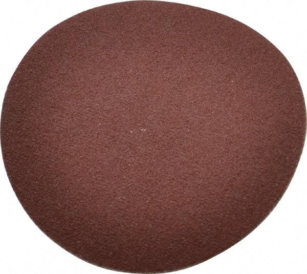 Merit Abrasives - 2" Diam, 240 Grit Aluminum Oxide Adhesive PSA Disc - Very Fine Grade, Black, Cloth Backing, Flexible - Caliber Tooling