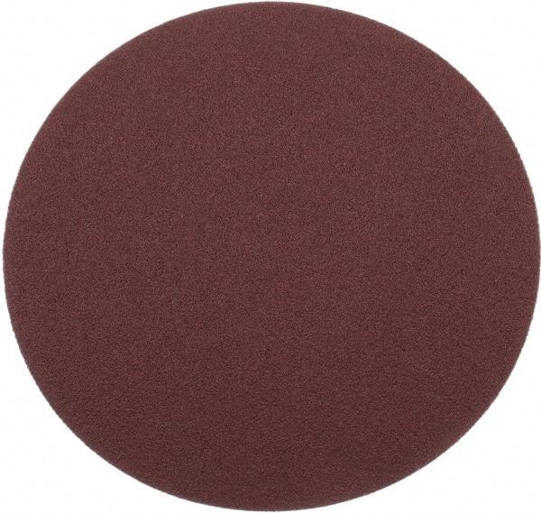 Merit Abrasives - 3" Diam, 150 Grit Aluminum Oxide Adhesive PSA Disc - Medium Grade, Black, Cloth Backing, Flexible - Caliber Tooling