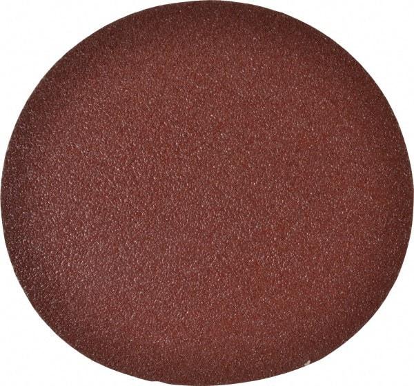 Merit Abrasives - 12" Diam, 24 Grit Aluminum Oxide Adhesive PSA Disc - Very Coarse, Black, Cloth Backing, Flexible - Caliber Tooling