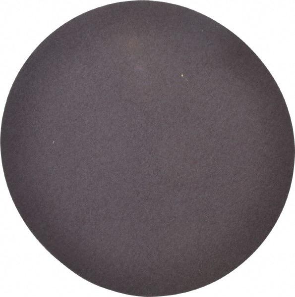 Merit Abrasives - 12" Diam, 50 Grit Aluminum Oxide Adhesive PSA Disc - Coarse Grade, Black, Cloth Backing, Flexible, Use with Stationary Disc Sanders - Caliber Tooling