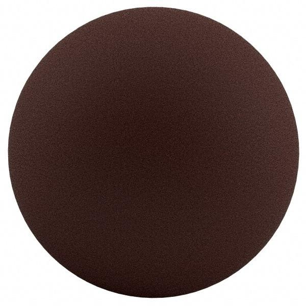 Merit Abrasives - 12" Diam, 150 Grit Aluminum Oxide Adhesive PSA Disc - Medium Grade, Black, Cloth Backing, Flexible, Use with Stationary Disc Sanders - Caliber Tooling