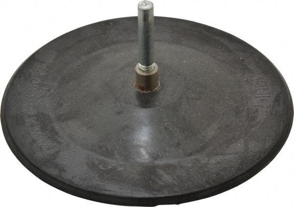 Merit Abrasives - 5" Diam Adhesive/PSA Disc Backing Pad - 1/4" Shank Diam, 3,500 RPM - Caliber Tooling