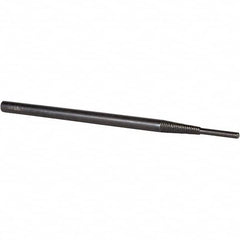 Merit Abrasives - Cartridge Roll Mandrel - 1/4" Shank Diam x 3" Shank Length, 4-1/2" OAL - Caliber Tooling