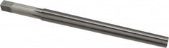 Made in USA - #11 Pin, 0.878" Diam, 0.706" Small End, 3/4" Diam Straight Shank, 8-1/4" Flute, Taper Pin Reamer - Caliber Tooling