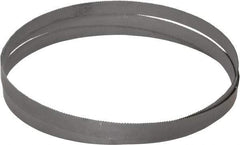 Starrett - 14 to 18 TPI, 5' 4-1/2" Long x 1/2" Wide x 0.025" Thick, Welded Band Saw Blade - Bi-Metal, Toothed Edge, Raker Tooth Set, Contour Cutting - Caliber Tooling