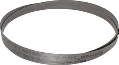 Starrett - 10 to 14 TPI, 10' Long x 3/4" Wide x 0.035" Thick, Welded Band Saw Blade - Bi-Metal, Toothed Edge, Raker Tooth Set, Contour Cutting - Caliber Tooling