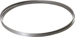 Starrett - 4 TPI, 10' Long x 1/2" Wide x 0.025" Thick, Welded Band Saw Blade - Bi-Metal, Toothed Edge, Raker Tooth Set, Contour Cutting - Caliber Tooling