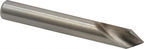 Keo - 3/16" Head Diam, 3/16" Shank Diam, 1 Flute 60° High Speed Steel Countersink - Caliber Tooling