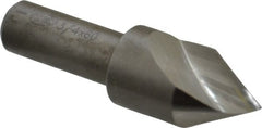 Keo - 3/4" Head Diam, 1/2" Shank Diam, 1 Flute 60° High Speed Steel Countersink - Caliber Tooling