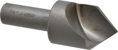 Keo - 1" Head Diam, 1/2" Shank Diam, 1 Flute 82° High Speed Steel Countersink - Caliber Tooling