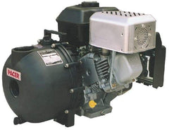 Value Collection - 6.5 HP, 3,600 RPM, 3 Port Size, Honda, Self Priming Engine Pump - Polyester, Carbon-Ceramic Shaft Seal - Caliber Tooling