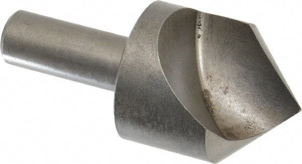 Keo - 1-1/4" Head Diam, 1/2" Shank Diam, 1 Flute 90° High Speed Steel Countersink - Caliber Tooling