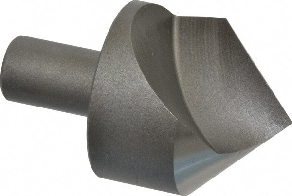 Keo - 2" Head Diam, 3/4" Shank Diam, 1 Flute 90° High Speed Steel Countersink - Caliber Tooling