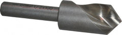 Keo - 1/2" Head Diam, 1/4" Shank Diam, 1 Flute 100° High Speed Steel Countersink - Caliber Tooling