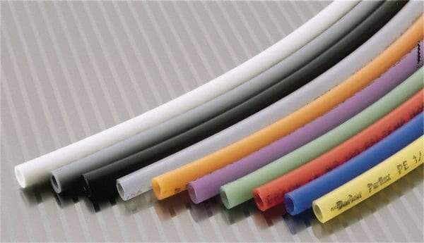 Parker - 12mm OD, 100' Long, Polyethylene Tube - Natural, -80 to 150°F - Caliber Tooling