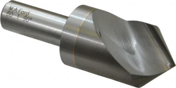 M.A. Ford - 1" Head Diam, 1/2" Shank Diam, 1 Flute 90° Solid Carbide Countersink - Caliber Tooling