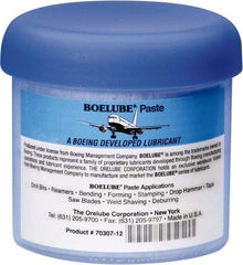 Boelube - BoeLube, 12 oz Jar Cutting Fluid - Paste, For Bending, Forming, Near Dry Machining (NDM) - Caliber Tooling