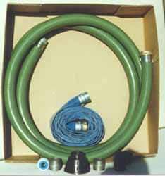 Value Collection - Hose Accessory Kit - Steel Connections/HDPE Strainer, For Use with Pacer Pump - Caliber Tooling