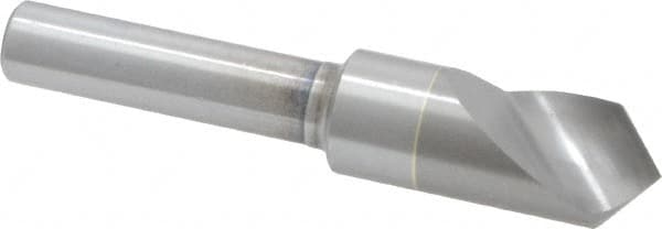 M.A. Ford - 3/8" Head Diam, 1/4" Shank Diam, 1 Flute 100° Solid Carbide Countersink - Caliber Tooling